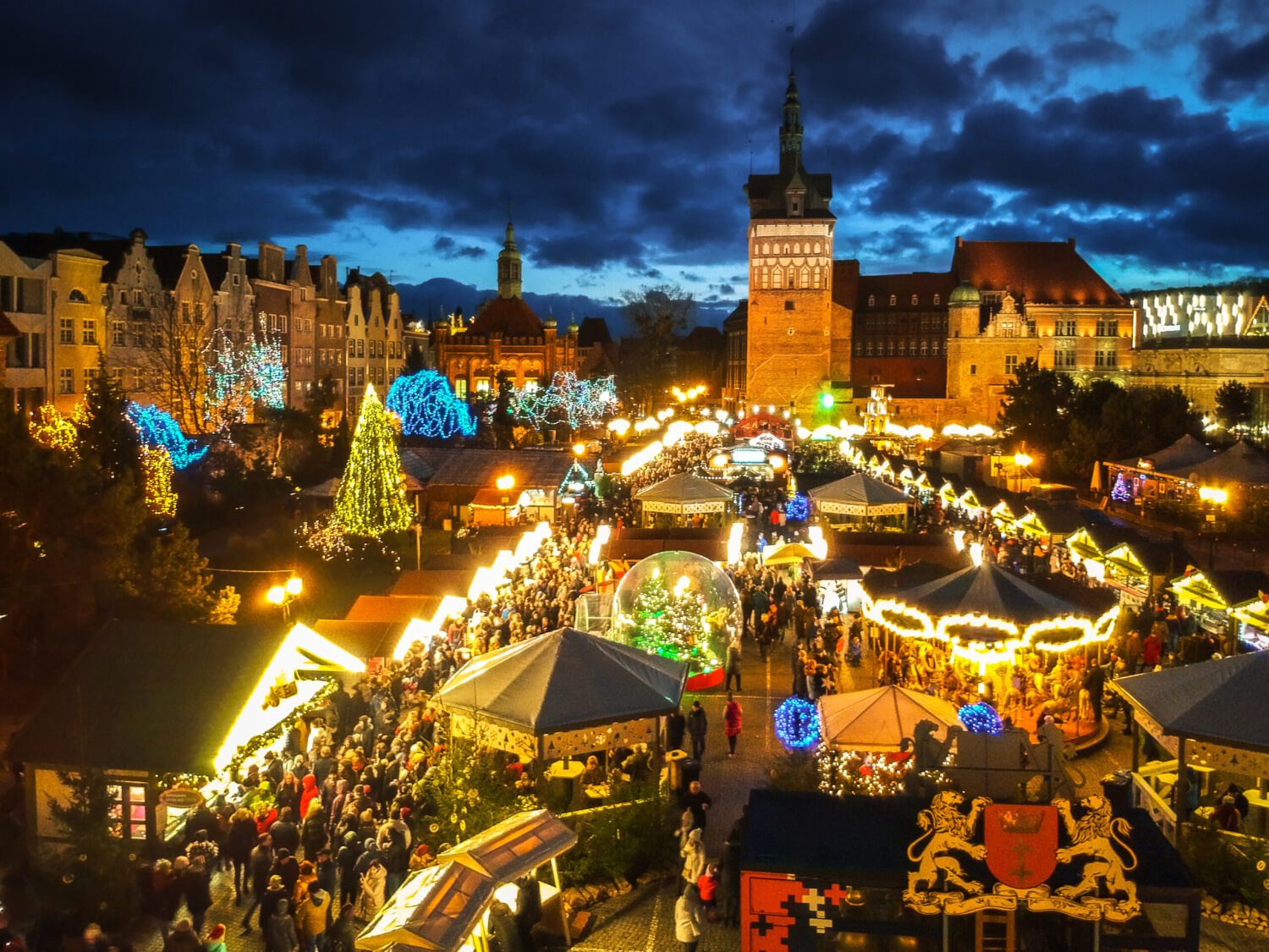 Gdańsk in Christmas