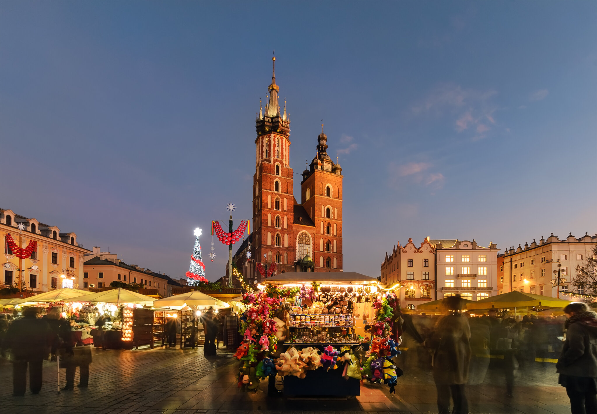 krakow christmas market trip