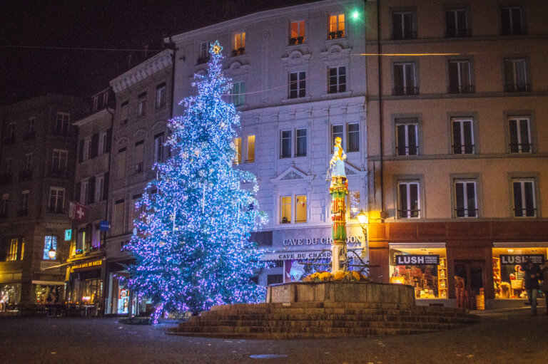 Lausanne Christmas Market (Bô Noël) | 2022 Dates, Locations &amp; Tips!